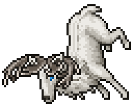 Enraged White Deer