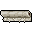 rolled-up white fur carpet
