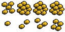 spectral gold nugget