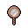 silver hand mirror