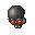 black skull